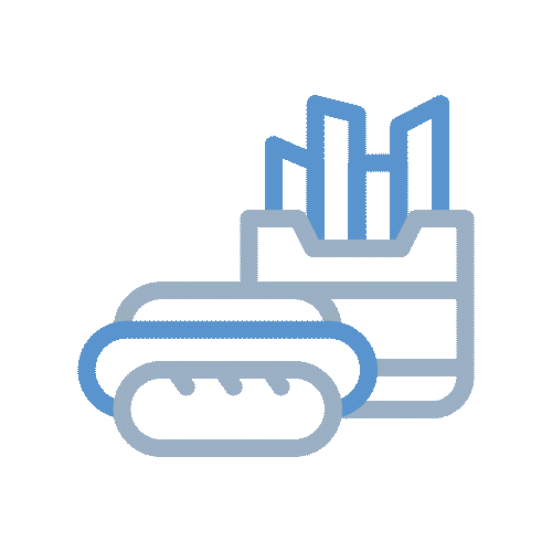 Food Industry Animated Icon Gulf Way delivery solutions Dubai UAE