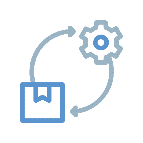 Supply Chain Industry Animated Icon Gulf Way delivery solutions Dubai UAE